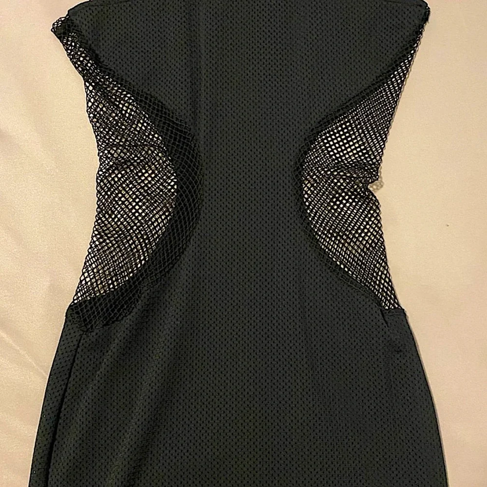 NEW Lovers + Friends Black Fishnet Dress - Picture 2 of 8